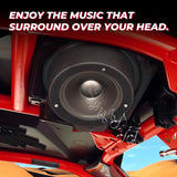 Kemimoto 6.5" ATV/ UTV Cart Overhead Speaker Mount Enclosure