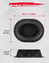 Kemimoto 6.5" UTV Universial Speaker Pods - 2 Pcs