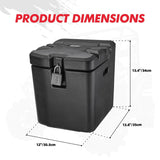 Kemimoto Adjustable Break Away Side Mirrors & Under Seat Storage Box