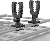 Kemimoto ATV Gun Holder Bow Rack Grips with Rubber Straps for Hunting