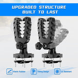 Kemimoto ATV Gun Holder Bow Rack Grips with Rubber Straps for Hunting