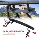 Kemimoto Can-Am Commander 1.75"-2" Roll Bar Side Mirrors & Rear Mirror