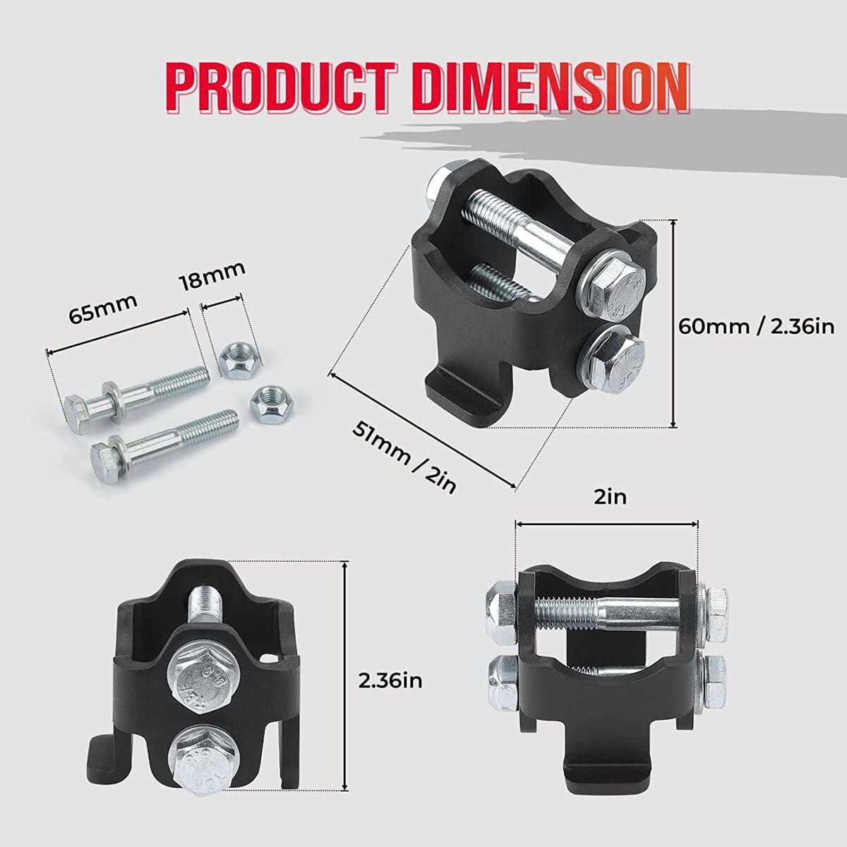 Kemimoto Can-Am Defender 2" Lift Kit