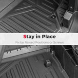 Kemimoto Can-Am Defender 4-Seater TPE Floor Mats & Bed Liner