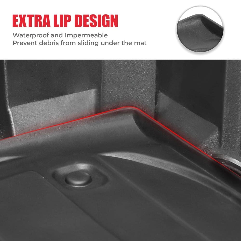 Kemimoto Can-Am Defender 4-Seater TPE Floor Mats & Bed Liner