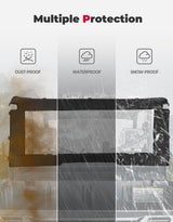 Kemimoto Can-Am Defender Fabric Soft Rear Windshield