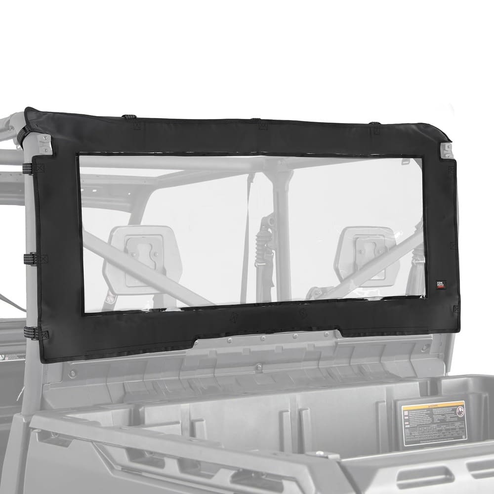 Kemimoto Can-Am Defender Fabric Soft Rear Windshield