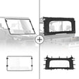 Kemimoto Can-Am Defender Front Vented Full Windshield & Soft Rear Windshield