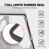 Kemimoto Can-Am Defender Front Vented Full Windshield & Soft Rear Windshield