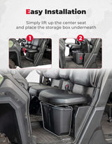 Kemimoto Can-Am Defender HD 5/7/8/9/10 14.7L Removable Storage Bin Box