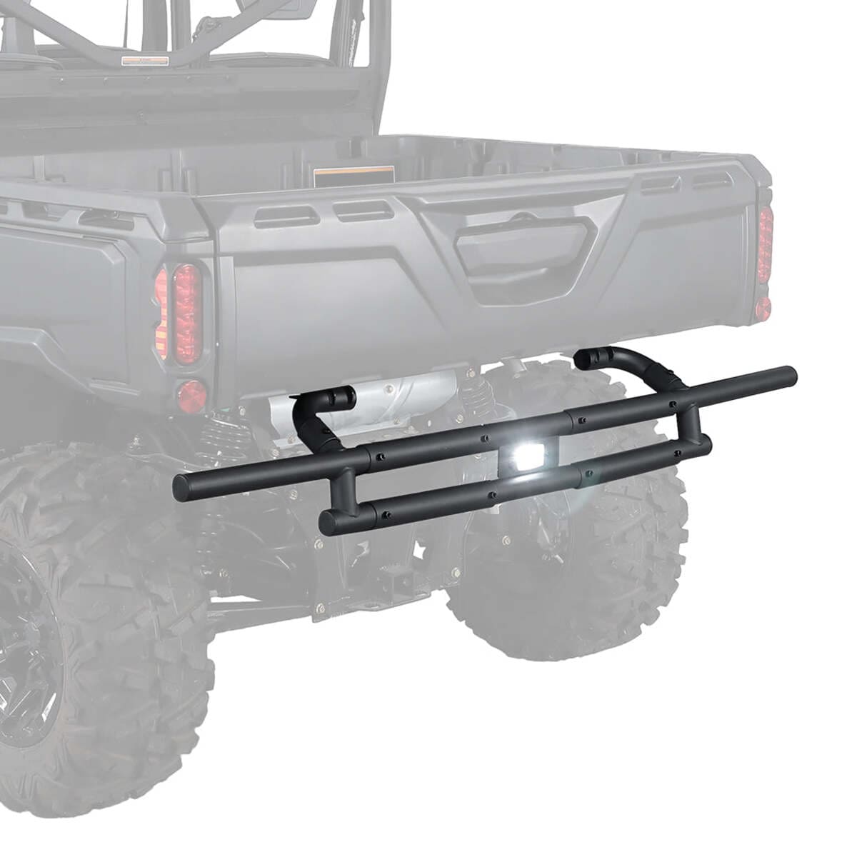 Kemimoto '17-'24 Can-Am Defender HD 5/7/8/9/10 Rear Bumper With Light