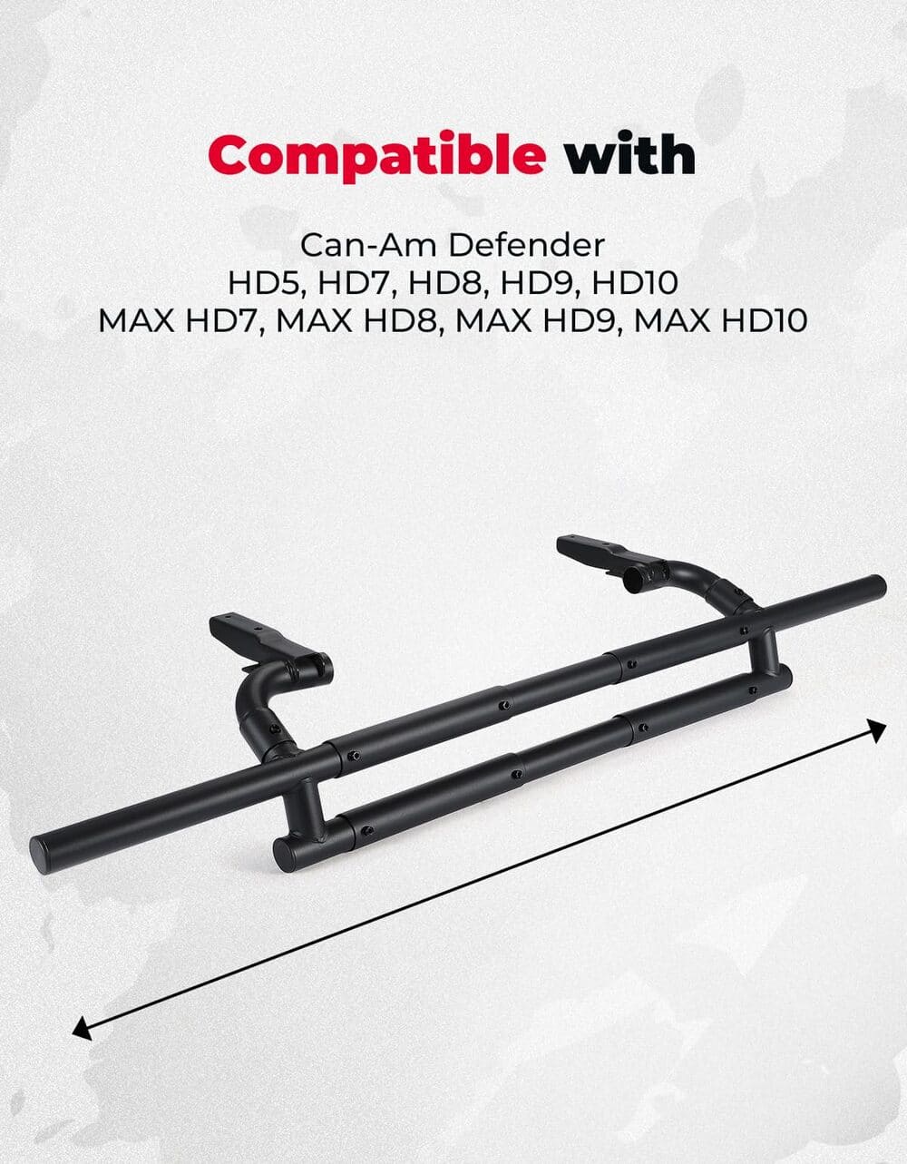 Kemimoto Can-Am Defender HD 5/7/8/9/10 Rear Bumper