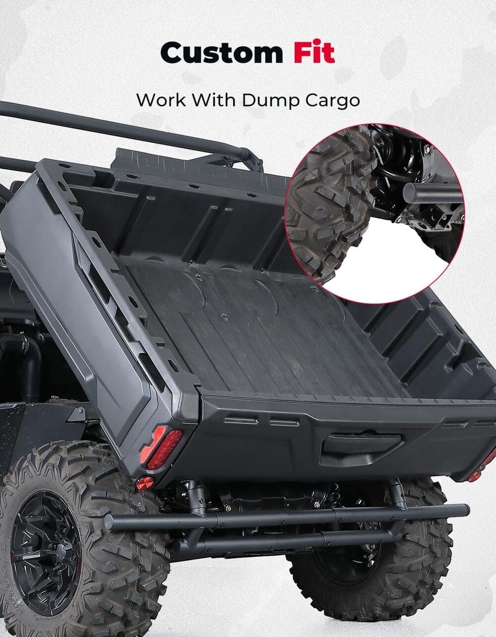Kemimoto Can-Am Defender HD 5/7/8/9/10 Rear Bumper