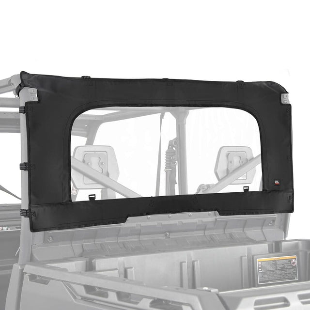 Kemimoto Can-Am Defender HD 5/7/8/9/10 Rear Soft Windshield with Zipper
