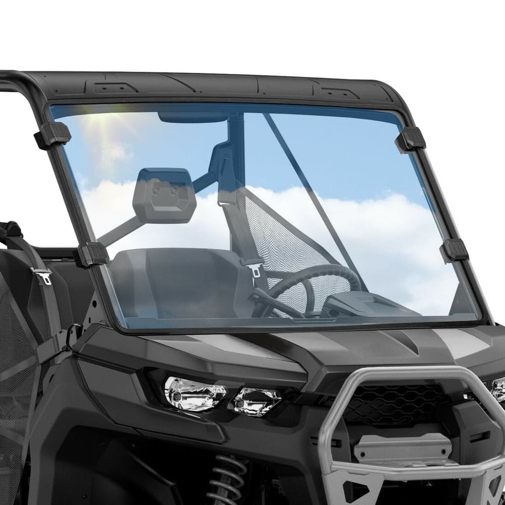 Kemimoto Can Am Defender HD 5/8/10 Front Full Windshield