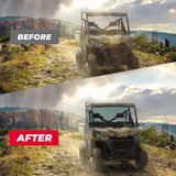 Kemimoto Can-Am Defender HD 5/8/10/Max Rear Tinted Windshield