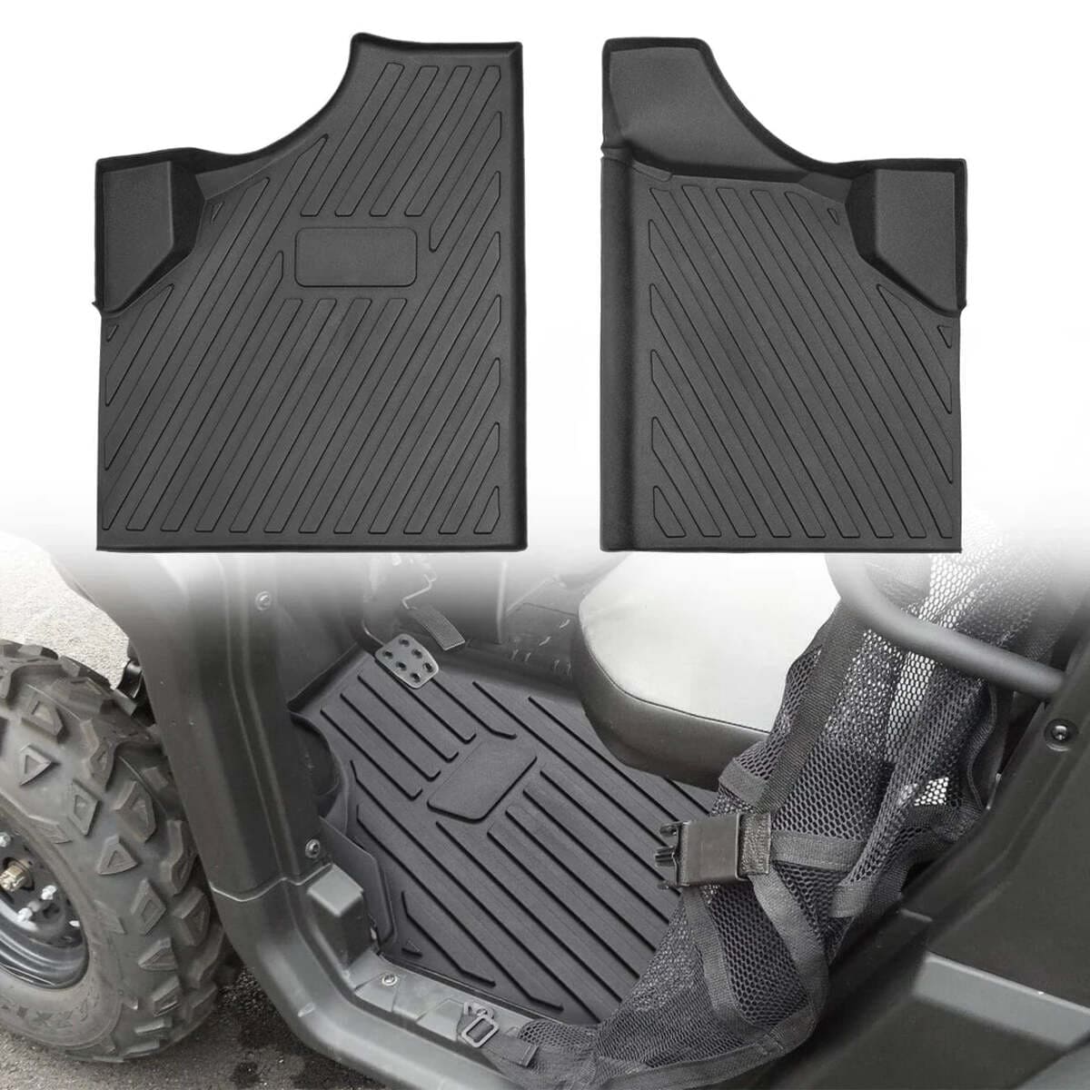 Kemimoto Can-Am Defender HD 7/8/9/10 Camouflage Seat Cover & TPE Floor Mats