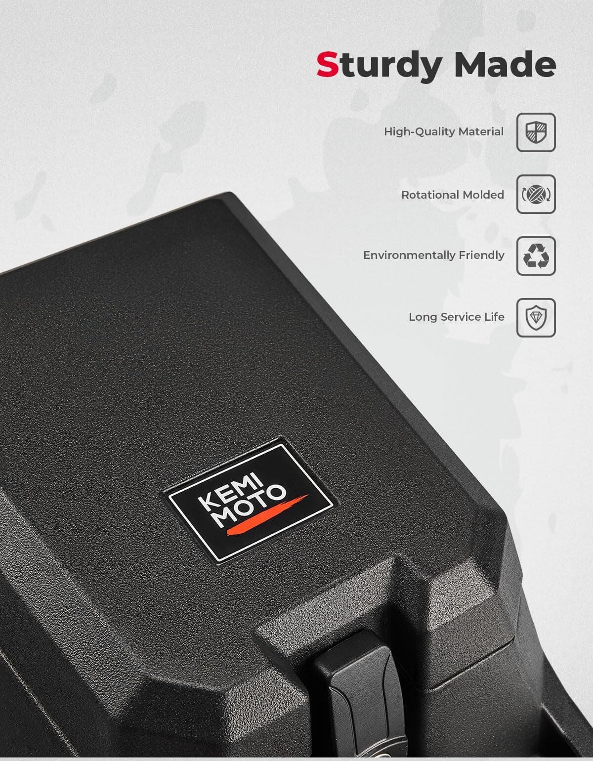 Kemimoto Can-Am Defender HD10/9/8/7/5 Bench Seat Console Armrest Box