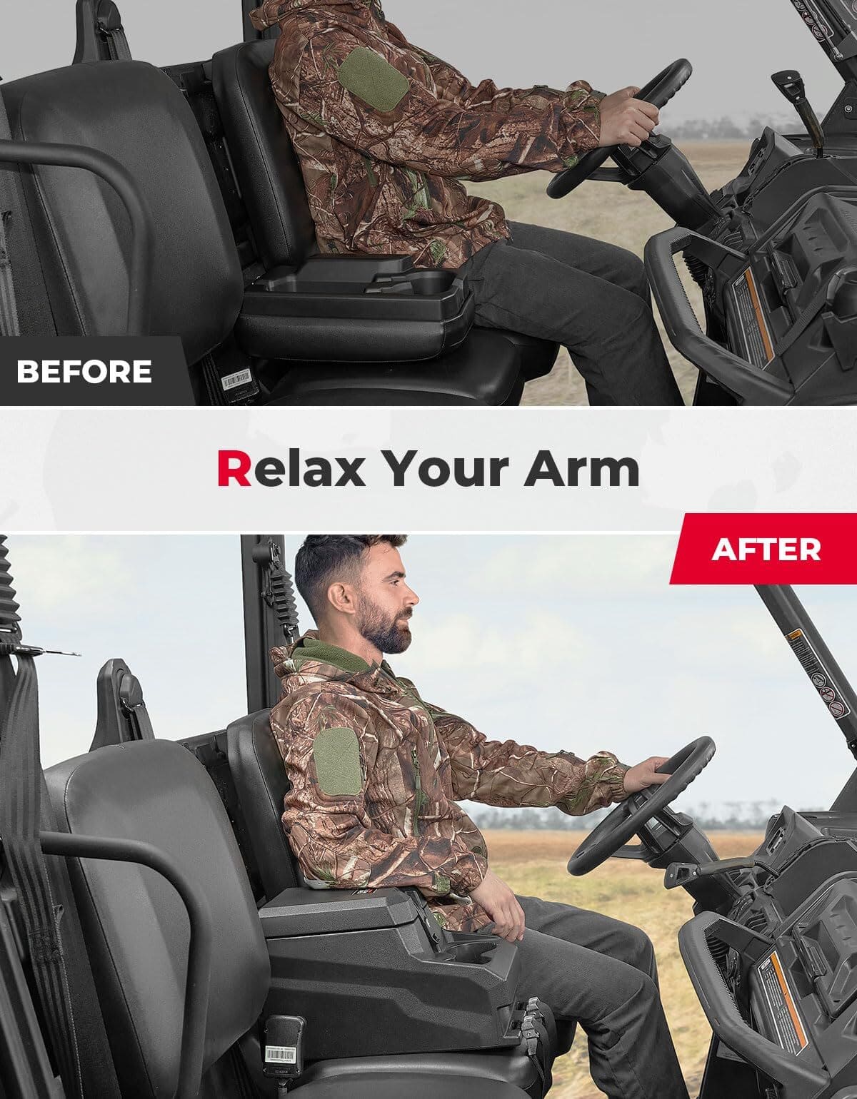 Kemimoto Can-Am Defender HD10/9/8/7/5 Bench Seat Console Armrest Box