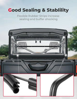 Kemimoto Can-Am Defender HD10/9/8/7/5 Sliding Rear Windshield
