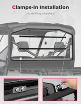 Kemimoto Can-Am Defender HD10/9/8/7/5 Sliding Rear Windshield