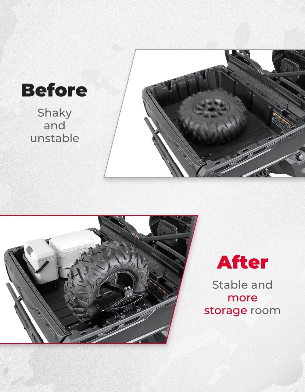 Kemimoto Can-Am Defender HD5/7/8/9/10 UTV Spare Tire Holder