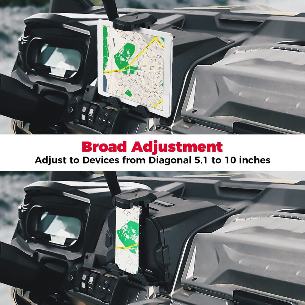Kemimoto Can-Am Defender HD5/8/10 Electric Device Tablet Holder