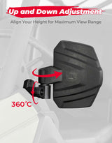 Kemimoto Can-Am Defender HD 5/8/10 Side Mirrors - Pair