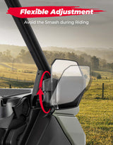 Kemimoto Can-Am Defender HD 5/8/10 Side Mirrors - Pair