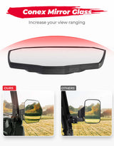 Kemimoto Can-Am Defender HD 5/8/10 Side Mirrors - Pair