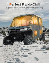 Kemimoto Can-Am Defender Max HD10|9|8|7 Soft Cab Enclosure Doors