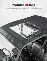 Kemimoto Can-Am Defender Max HD5/8/10 Soft Roof Top