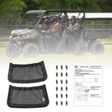 Kemimoto Can-Am Defender Max UTV Backrest Rear Storage Nets