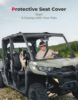 Kemimoto Can-Am Defender MAX Waterproof Repellent Seat Cover