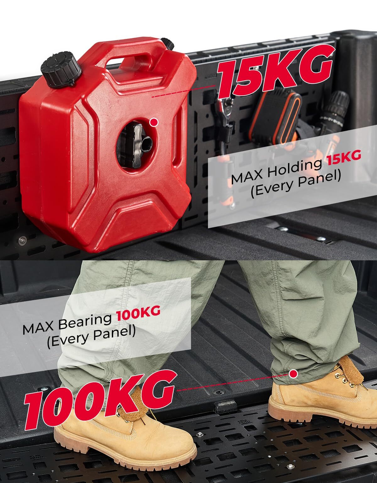 Kemimoto Can-Am Defender Molle Panel 3-Pack