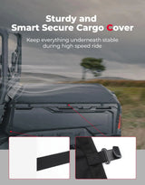 Kemimoto Can-Am Defender Stretchable Cargo Bed Net