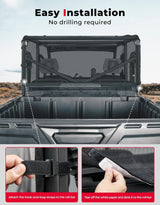 Kemimoto Can-Am Defender Rear Ventilated Window Nets