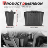 Kemimoto '17-'22 Can-Am Defender Removable & Center Underseat Storage Box