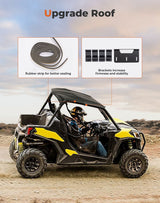 Kemimoto Can-Am Maverick Sport Trail Commander Upgrade Hard Roof