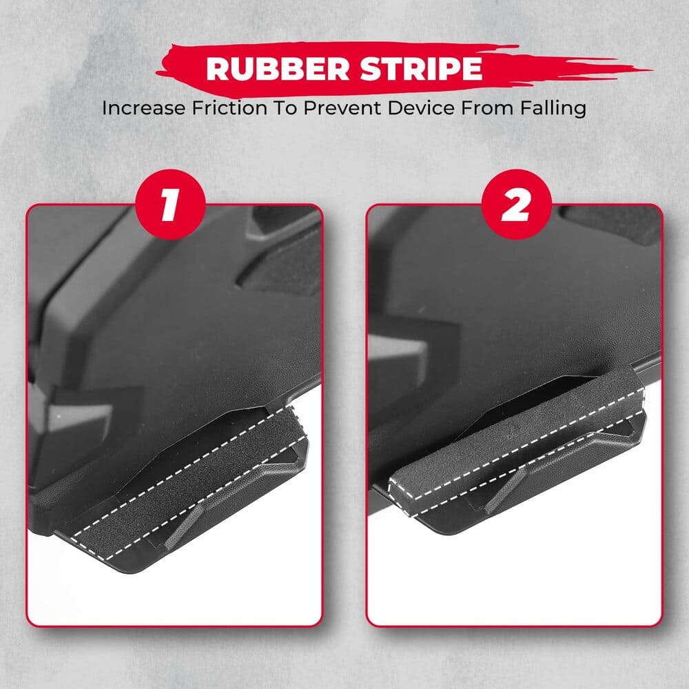 Kemimoto Can-Am Maverick Sport/Trail Tablet Holder w/ Storage Box