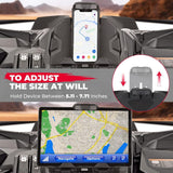 Kemimoto Can-Am Maverick Sport/Trail Tablet Holder with Storage Box