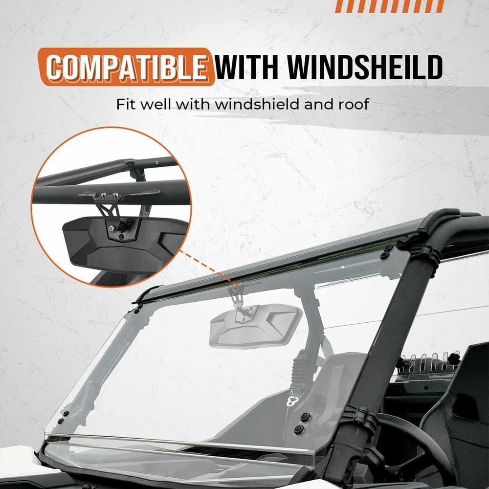 Kemimoto Can-Am Maverick Trail UTV Rear View Mirror