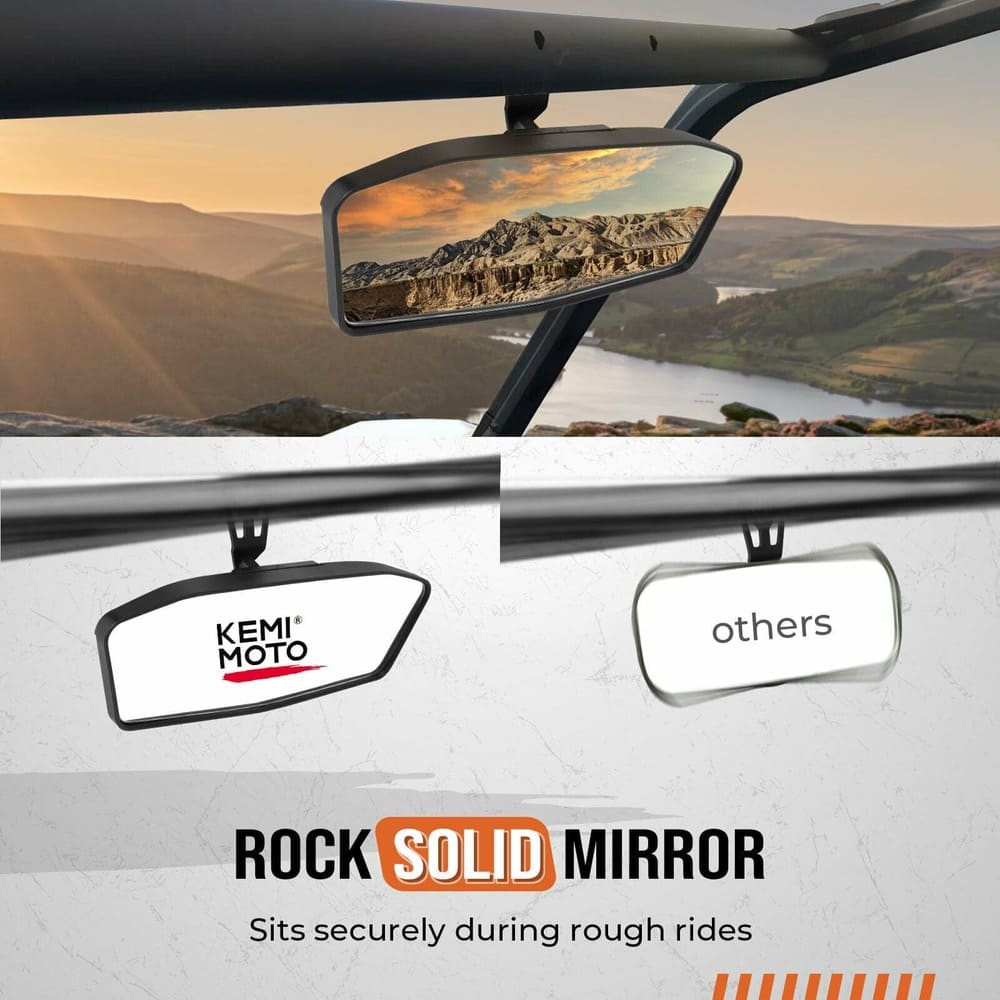 Kemimoto Can-Am Maverick Trail UTV Rear View Mirror