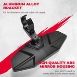 Kemimoto Can Am Maverick X3 1.6"-2" Roll Bar Mount UTV Rear View Mirror