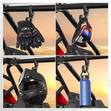 Kemimoto Can-Am Maverick X3 1.6"-2" Roll Bar UTV Roll Cage Helmet Hook