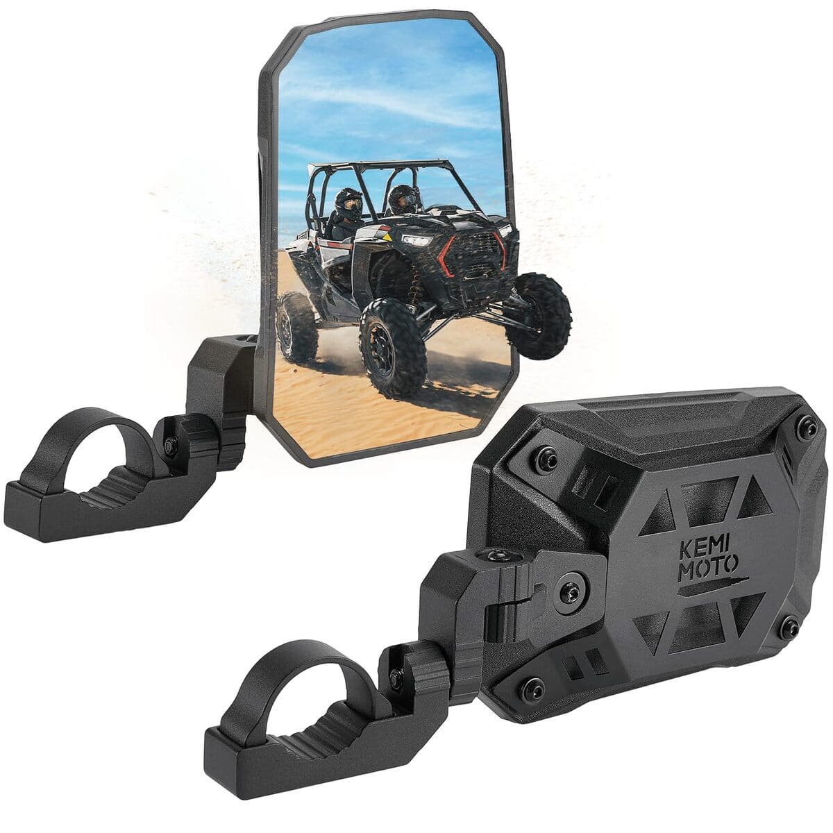 Kemimoto Can Am Maverick X3 UTV 1.65 2" Side Mirrors Roll bar