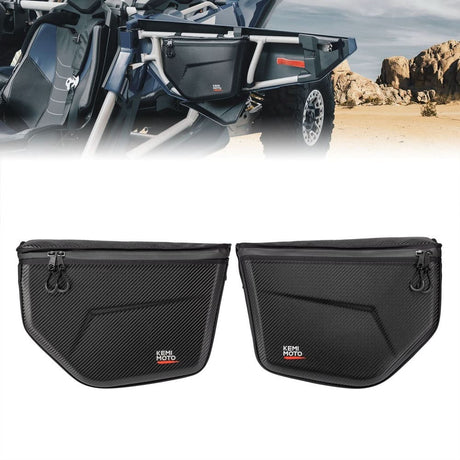 Kemimoto Can-Am Maverick X3 1680D Semi Rigid Storage Door Bags