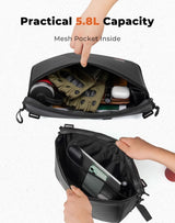 Kemimoto Can-Am Maverick X3 1680D Semi Rigid Storage Door Bags