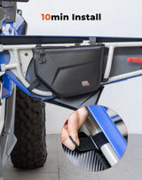 Kemimoto Can-Am Maverick X3 1680D Semi Rigid Storage Door Bags