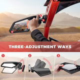 Kemimoto Can-Am Maverick X3 360° Adjustment Side View Mirrors - Pair